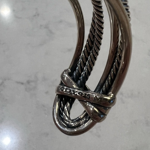 David Yurman Crossover Wide Cuff - Picture 4 of 6